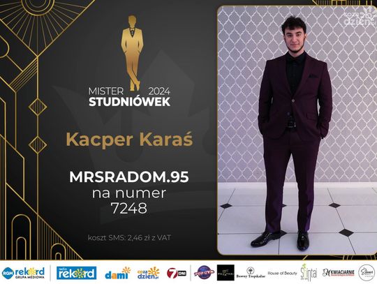 Mister Studniówek 2024 - sylwetki kandydatów