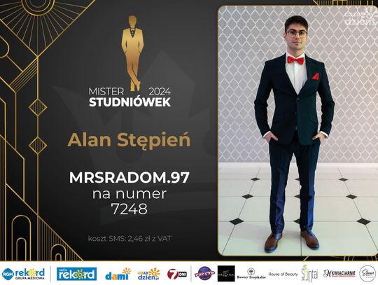 Mister Studniówek 2024 - sylwetki kandydatów
