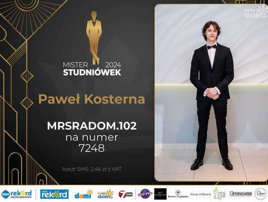 Mister Studniówek 2024 - sylwetki kandydatów