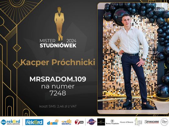 Mister Studniówek 2024 - sylwetki kandydatów