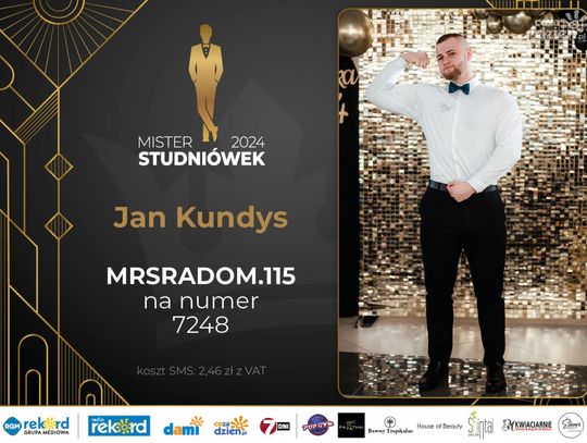 Mister Studniówek 2024 - sylwetki kandydatów