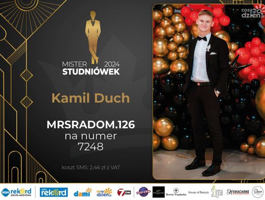 Mister Studniówek 2024 - sylwetki kandydatów