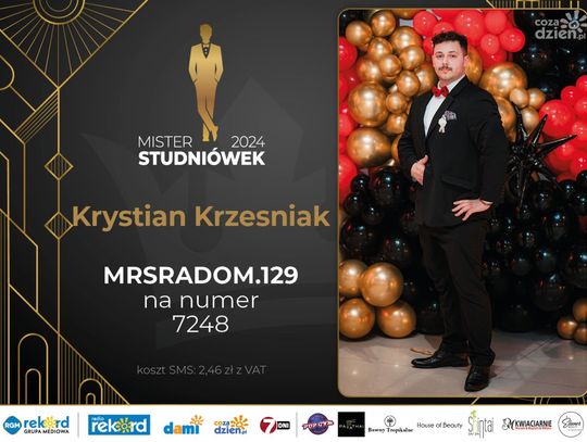 Mister Studniówek 2024 - sylwetki kandydatów