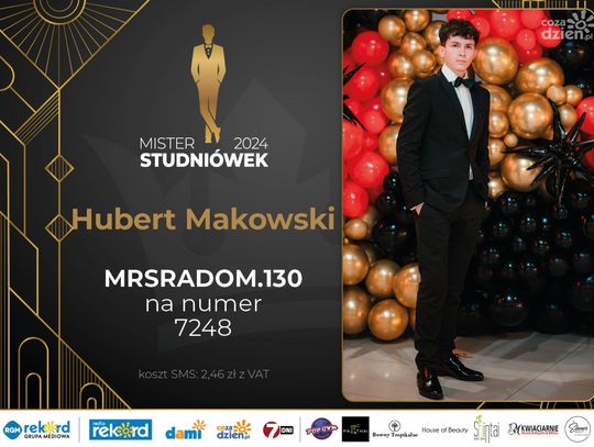 Mister Studniówek 2024 - sylwetki kandydatów