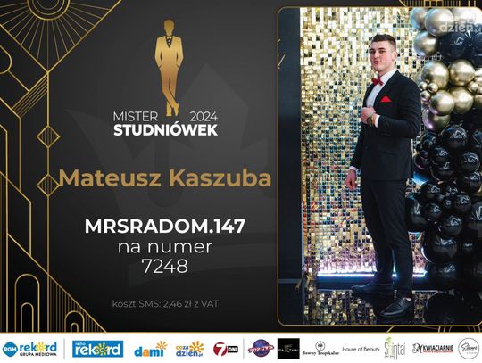 Mister Studniówek 2024 - sylwetki kandydatów