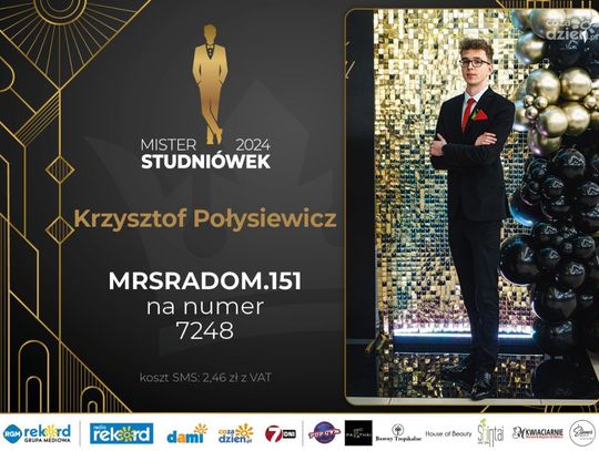 Mister Studniówek 2024 - sylwetki kandydatów