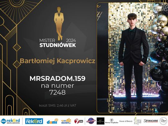 Mister Studniówek 2024 - sylwetki kandydatów