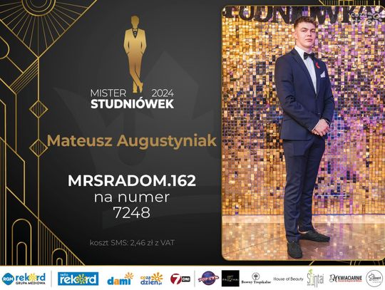 Mister Studniówek 2024 - sylwetki kandydatów