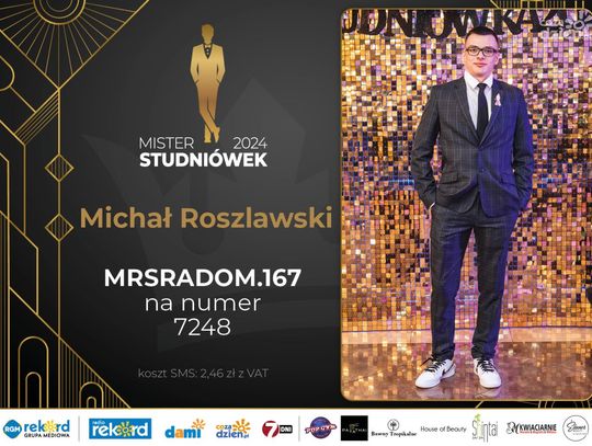 Mister Studniówek 2024 - sylwetki kandydatów