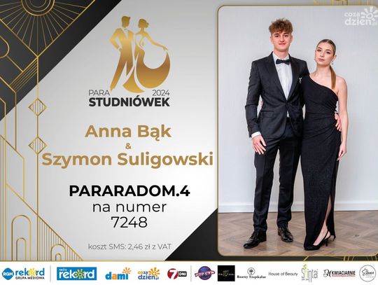 Najpiękniejsza para studniówek 2024. Sylwetki uczestników! Sprawdź!