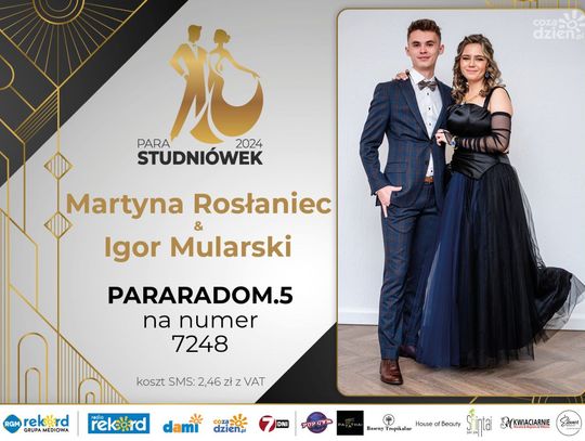 Najpiękniejsza para studniówek 2024. Sylwetki uczestników! Sprawdź!