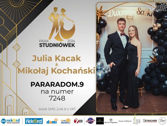Najpiękniejsza para studniówek 2024. Sylwetki uczestników! Sprawdź!