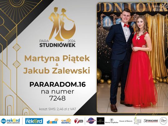 Najpiękniejsza para studniówek 2024. Sylwetki uczestników! Sprawdź!