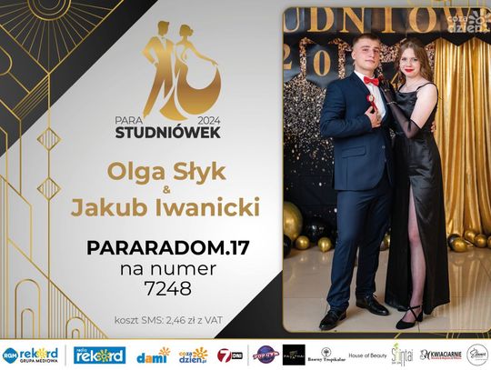 Najpiękniejsza para studniówek 2024. Sylwetki uczestników! Sprawdź!