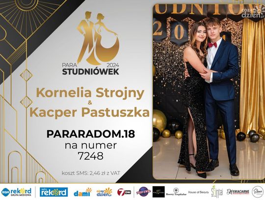 Najpiękniejsza para studniówek 2024. Sylwetki uczestników! Sprawdź!