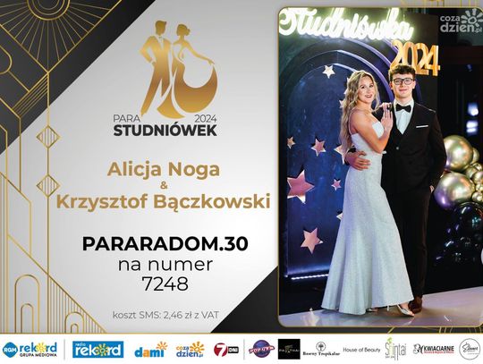 Najpiękniejsza para studniówek 2024. Sylwetki uczestników! Sprawdź!