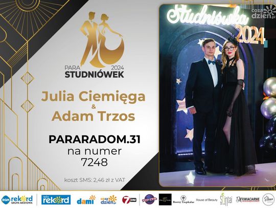 Najpiękniejsza para studniówek 2024. Sylwetki uczestników! Sprawdź!