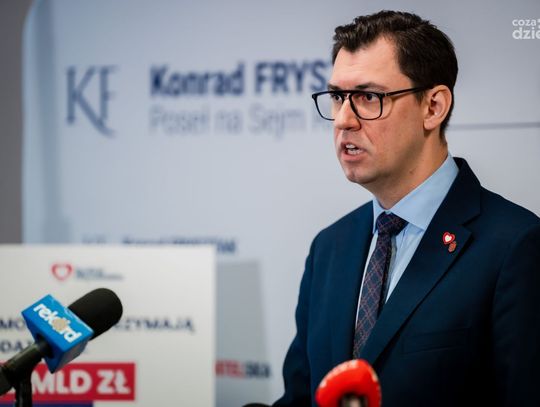 Konferencja prasowa Konrada Frysztaka (zdjęcia)