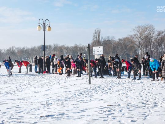 Niedzielne morsowanie na Borkach (zdjęcia)