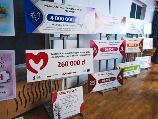 Podsumowanie kandencji burmistrza Jedlni-Letniska (zdjęcia)