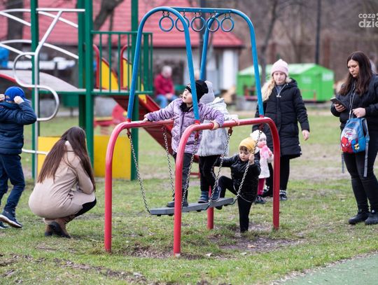 Słoneczna niedziela nad Zalewem Borki (zdjęcia)