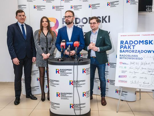 Konferencja prasowa inaugurująca akcję promocji przekazywania 1,5% podatku radomskim organizacjom pożytku publicznego (zdjęcia)