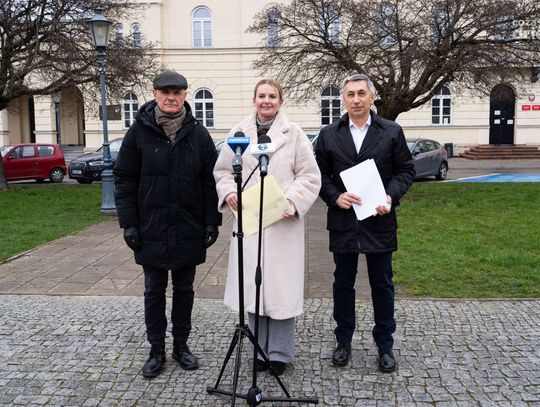 Konferencja prasowa Marty Ratuszyńskiej (zdjęcia)