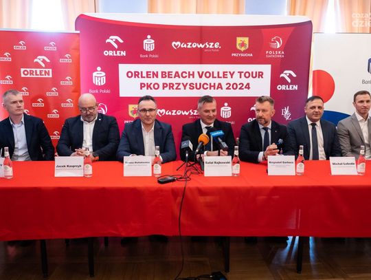 Konferencja prasowa zapowiadająca Beach Ball Przysucha 2024 (zdjęcia)