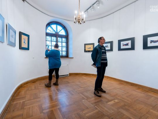 "Fragmenty, momenty, wspomnienia" – wystawa kolaży Agaty Borowskiej (zdjęcia)