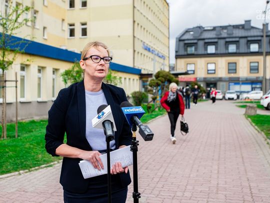 Konferencja prasowa Marty Ratuszyńskiej (zdjęcia)