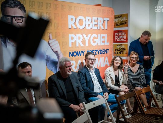 Wieczór wyborczy Roberta Prygla (zdjęcia)
