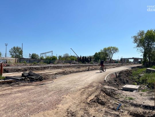 Postępy budowy trzeciego odcinka trasy NS (zdjęcia)