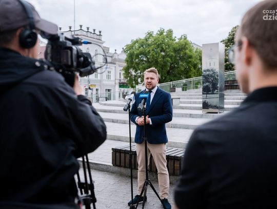 Konferencja prasowa Jacka Ozdoby (zdjęcia)