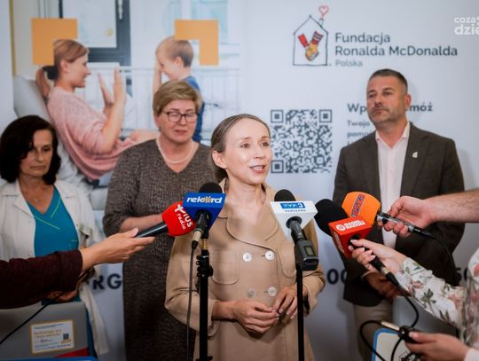 Przekazanie łóżek od Fundacji Ronalda McDonalda dla MSS (zdjęcia)