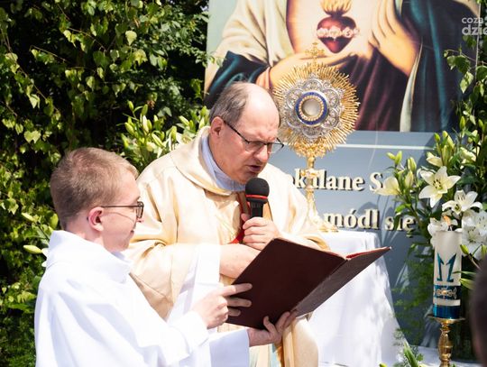 Procesja Bożego Ciała Parafii Najświętszego Serca Jezusowego (zdjęcia)