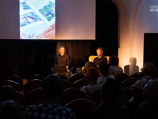 Spotkanie z artystą Piotrem Piastą (zdjęcia)