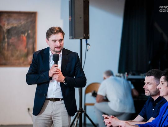 Konferencja prasowa dotycząca rozbudowy MCSW „Elektrownia" (zdjęcia)