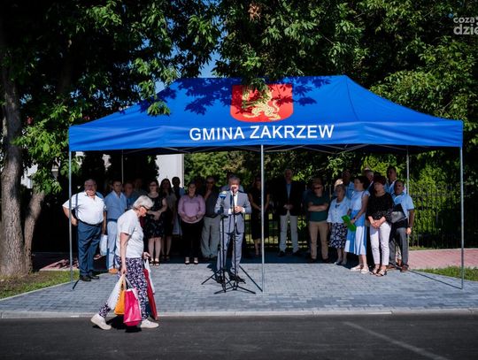Otwarcie przebudowanej drogi w Zakrzewie (zdjęcia)