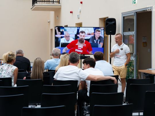 Rodzinna Strefa Kibica w Kamienicy Deskurów - mecz Polska - Egipt (zdjęcia)