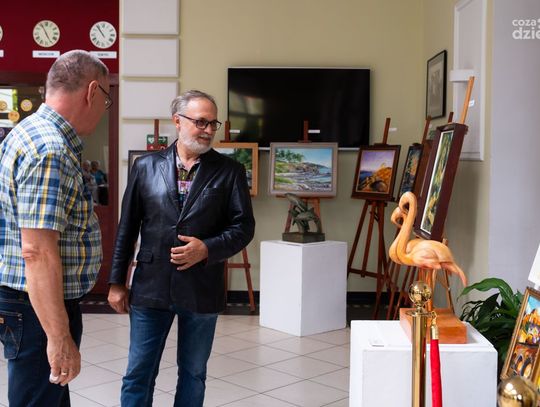 Wernisaż malarstwa i rzeźby Marka Citaka "Nad wodą" (zdjęcia)