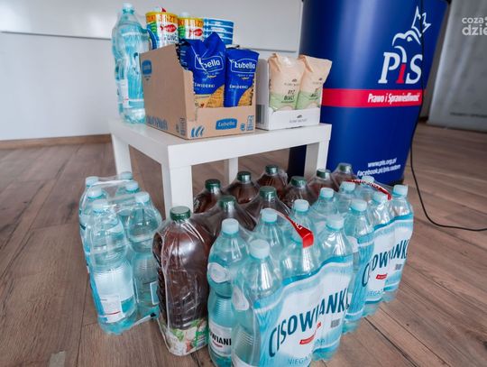 Konferencja PiS - pomoc dla powodzian (zdjęcia)