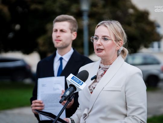 Konferencja prasowa Marty Ratuszyńskiej (zdjęcia)