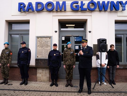 Uroczystość upamiętniająca radomskich kolejarzy poległych w czasie okupacji niemieckiej (zdjęcia)