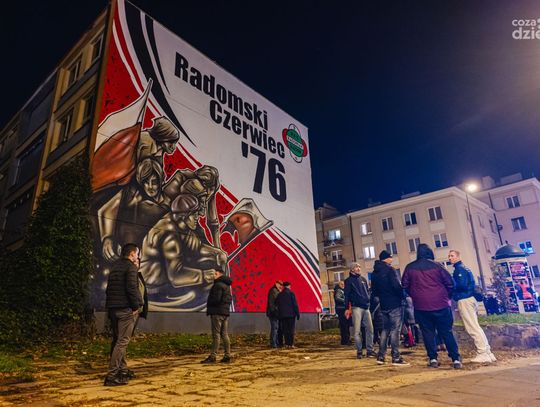 Mural Czerwca '76 oficjalnie odsłonięty (zdjęcia)