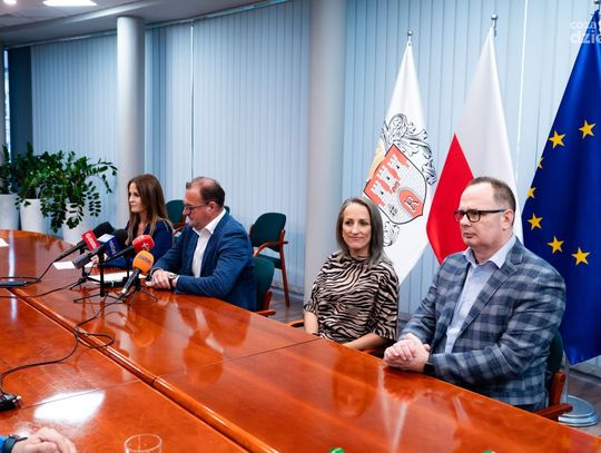 Konferencja prasowa dot. utworzenia Branżowego Centrum Umiejętności w Zespole Szkół Zawodowych w Radomiu (zdjęcia)