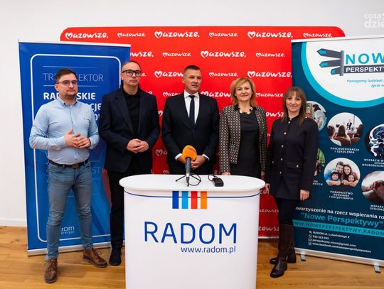 Konferencja prasowa dot. "Programu wsparcia w obszarze zdrowia psychicznego dla młodzieży" (zdjęcia)