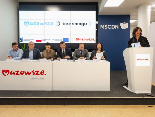 Konferencja prasowa dotycząca sieci ekodoradców na Mazowszu (zdjęcia)
