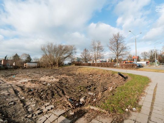 Kwiatkowskiego 102 - teren po wyburzonych domach (zdjęcia)