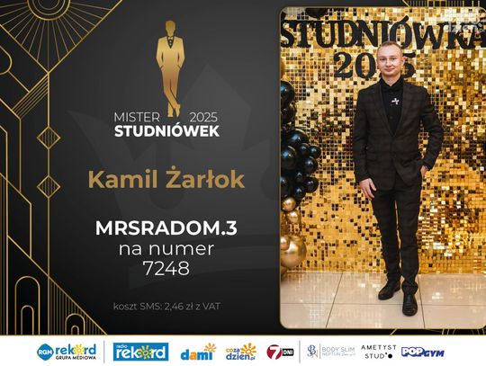 Mister Studniówek 2025 - sylwetki kandydatów