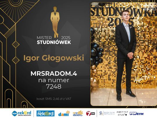 Mister Studniówek 2025 - sylwetki kandydatów